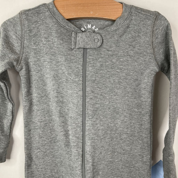 Size 9-12m: Primary Grey Onesie New w/ Tags