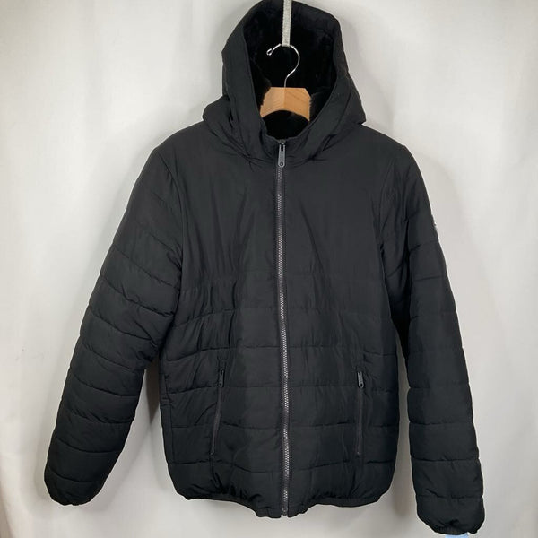 Size 15-16: Abercrombie Black Cozy Lined Puffer Winter Coat