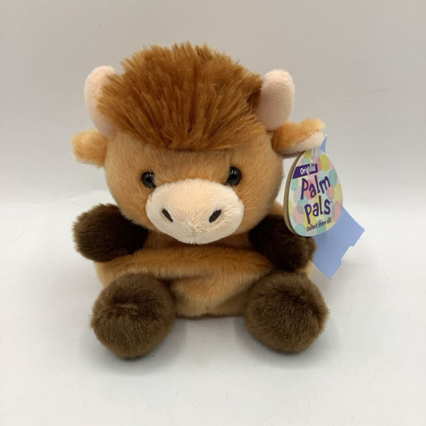 Palm Pals Small Cow Plush - NEW W/Tags