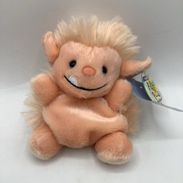 Palm Pals Small Pink Monster Plush - NEW W/Tags