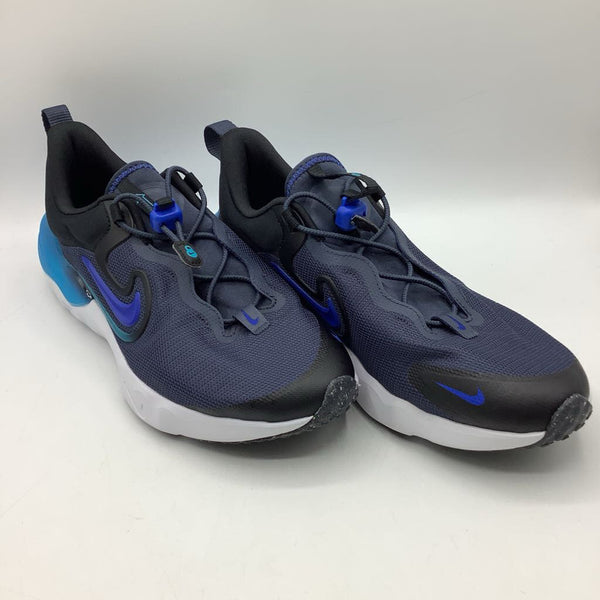 Size 6.5Y: Nike Blue Toggle Strap Sneakers