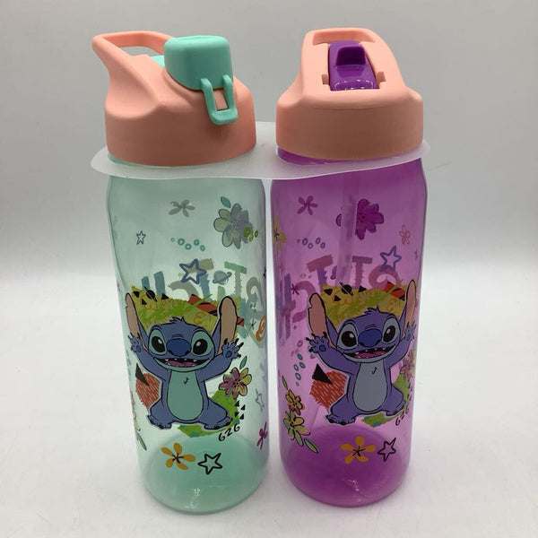 Stitch 2pc Water Bottles -NEW