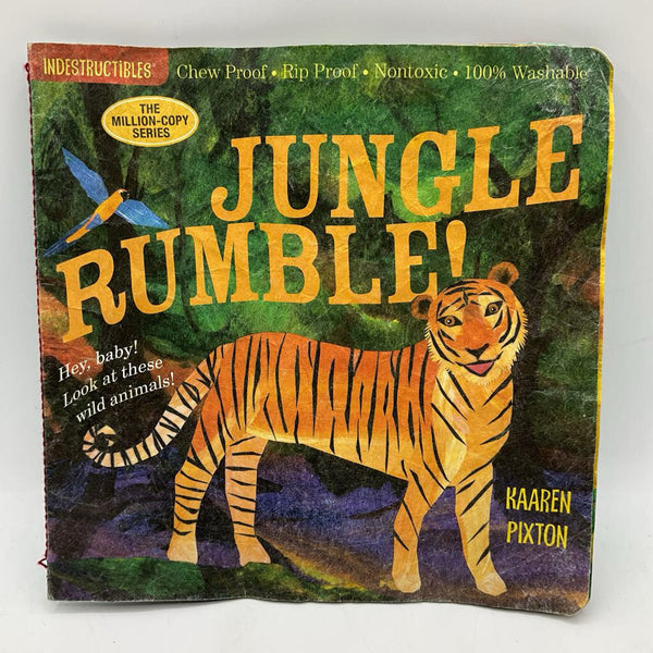 Jungle Rumble Soft Baby Bath Book
