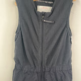 Size 6: Obermeyer Black Fleece Upper Snow Bib