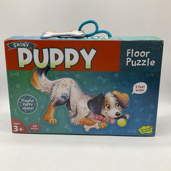 Peaceable Kingdom Shiny Puppy 43pc Puzzle