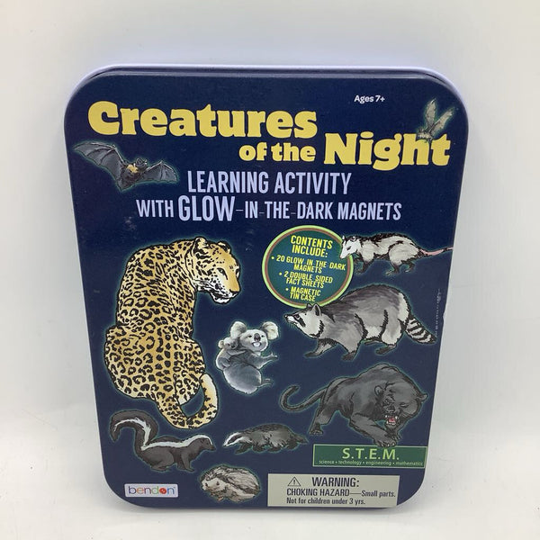 Creatures of the Night Learning Activity Magnets