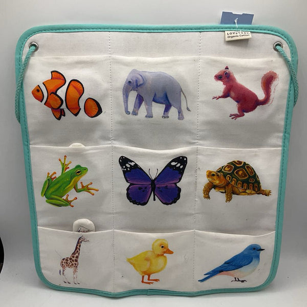 Lovevery Quilted Critter Pockets