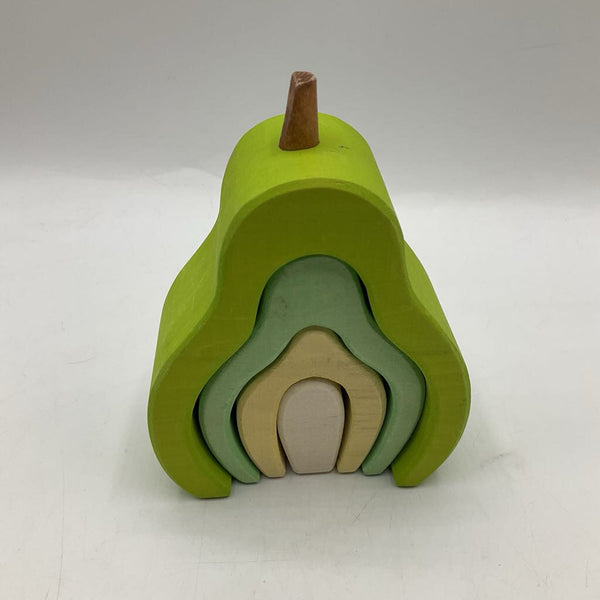 Wooden Pear Stacker
