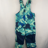 Size 2-3: Lands End Blue/Green Patterned Snow Bib