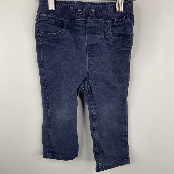 Size 2 (85): Hanna Anderson Navy Blue Relaxed Pants