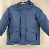 Size 18-24m: Zara Blue Puffy Zip-Up Winter Coat