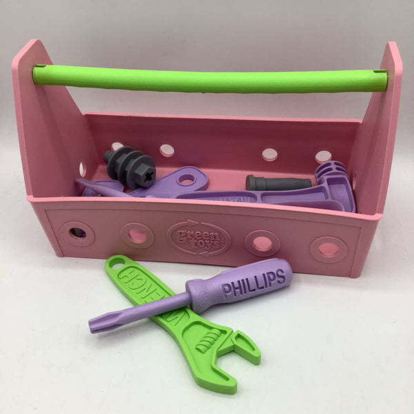 Green Toys Pink, Purple, Green Tool Box