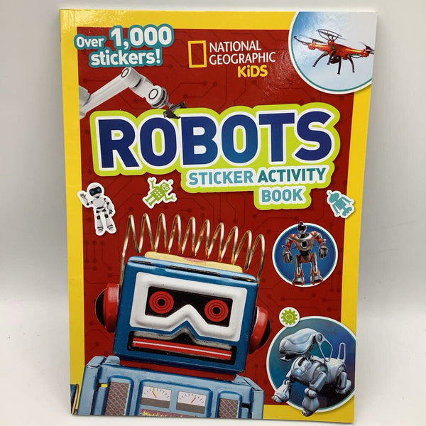 National Geographic Kids: Robots Sticker Activity Book