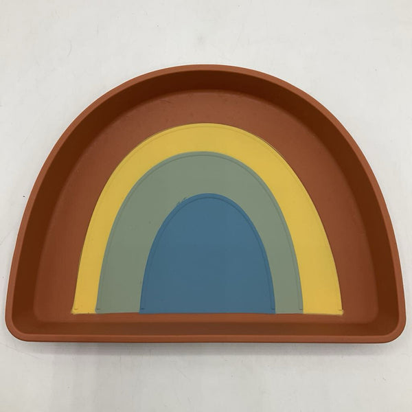Cloud Island Dining Plate Rainbow