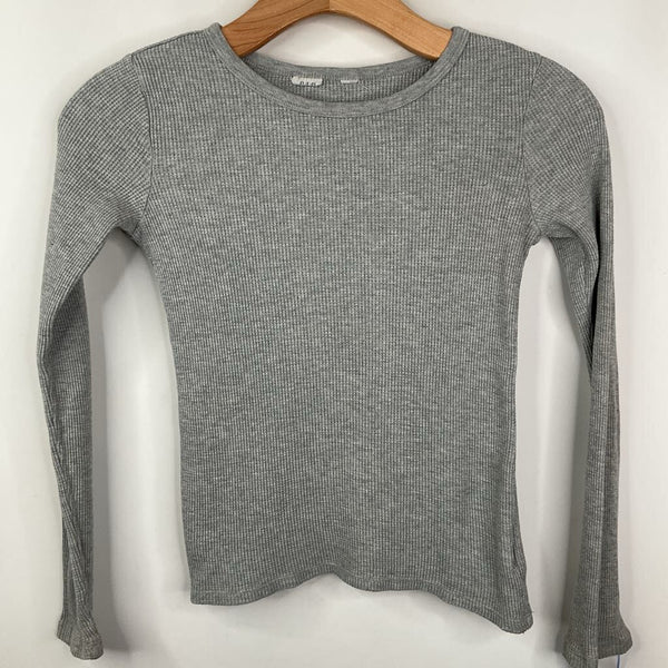 Size 10-11: Gap Gray Waffle Knit Long Sleeve Shirt