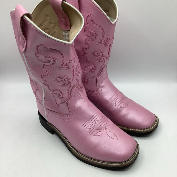 Size 2.5Y: Old West Pink Cowboy Boots REDUCED