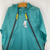 Size 4: Karbon Teal Rain Suit NEW