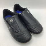 Size 11: Nike Black/Blue Velcro Soccer Cleats