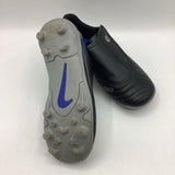 Size 11: Nike Black/Blue Velcro Soccer Cleats