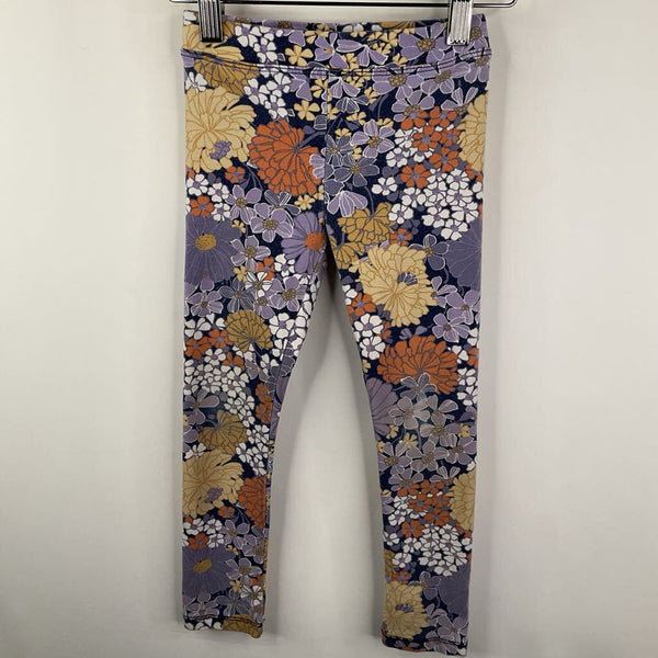 Size 5: Crewcuts Purple/Yellow Floral Leggings REDUCED