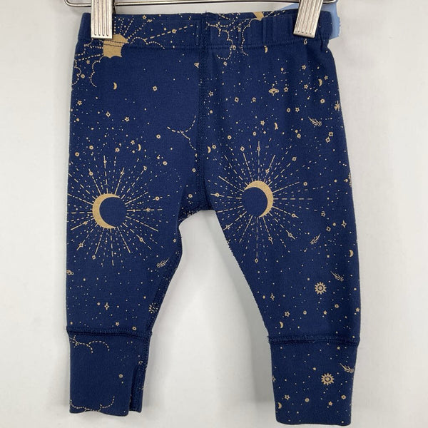 Size 3-6m (60): Hanna Andersson Navy Constellation Leggings