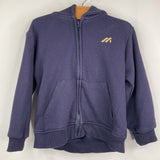 Size 5-6: Zara Navy Zip-Up Hooded Sweatshirt