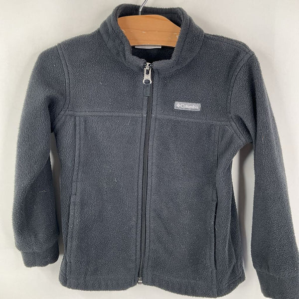 Size 4: Columbia Black Fleece Coat