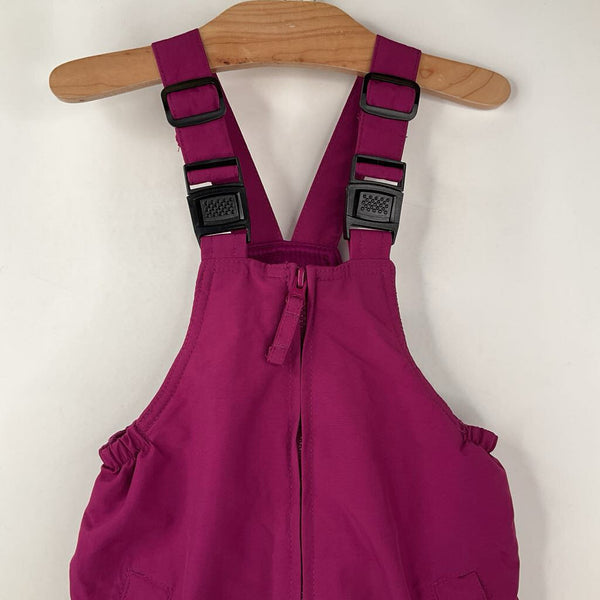 Size 2: Lands End Pink Snow Bib