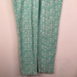 Size 10-12: Columbia Blue/White Fleece Cozy Pants