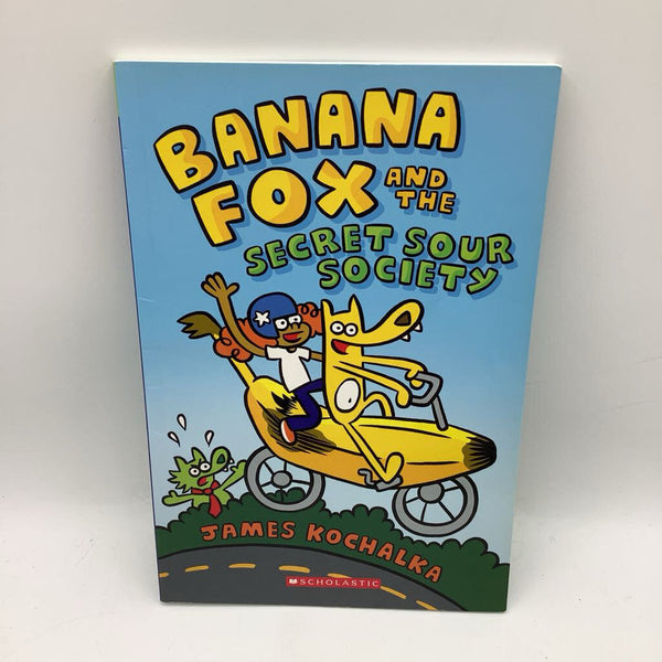 Banana Fox And The Secret Sour Society (paperback)