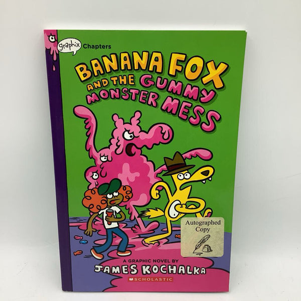 Banana Fox And The Gummy Monster Mess (paperback)
