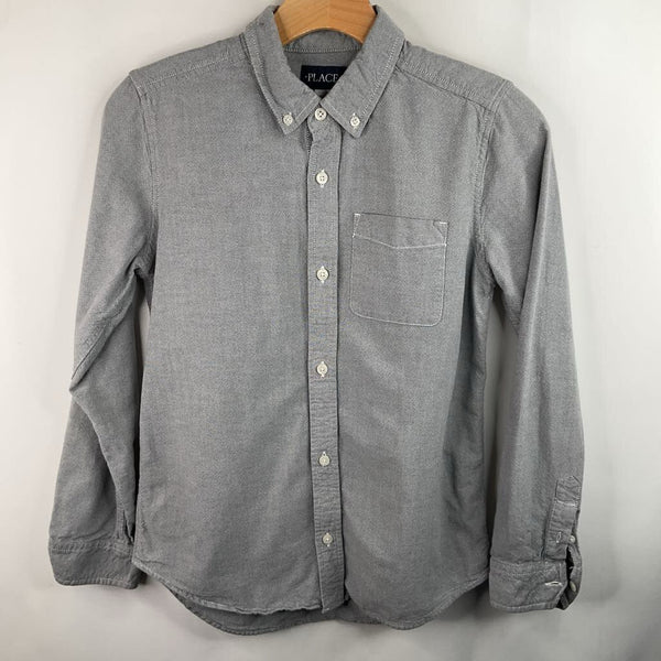 Size 14 Place Grey Long Sleeve Button Up