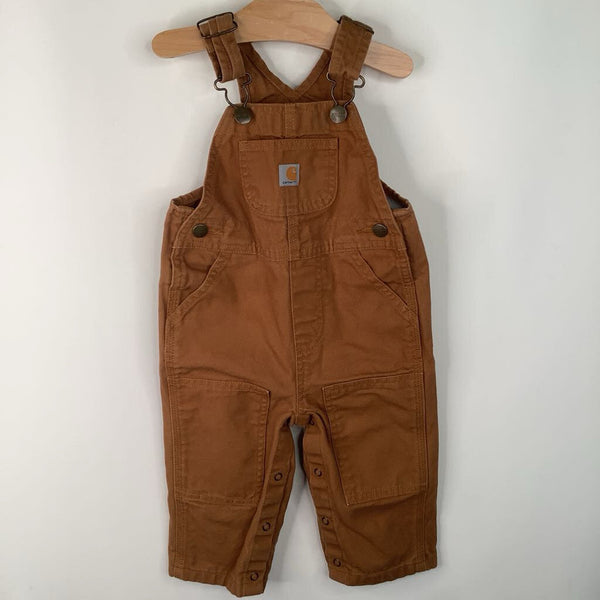 Size 12m: Carhartt Brown Overalls