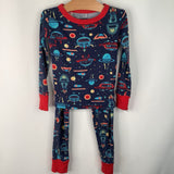 Size 6: Lands End Blue Outer Space Print 2pc PJs