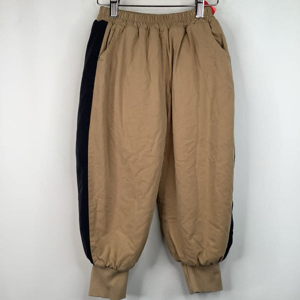 Size 5 Throwing Tiny Fits Tan/Black Fleece Lined Pants