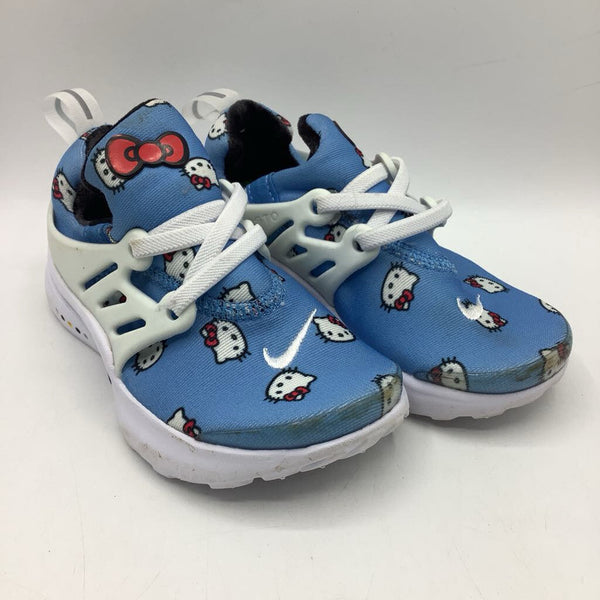 Size 10: Nike Blue Hello Kitty Slip On Sneakers