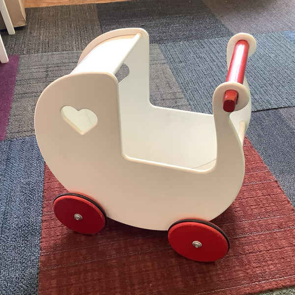 Moover Red/White Doll Stroller ($102 Retail)