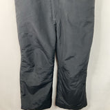 Size 7-8: Slalom Black Snow Bib