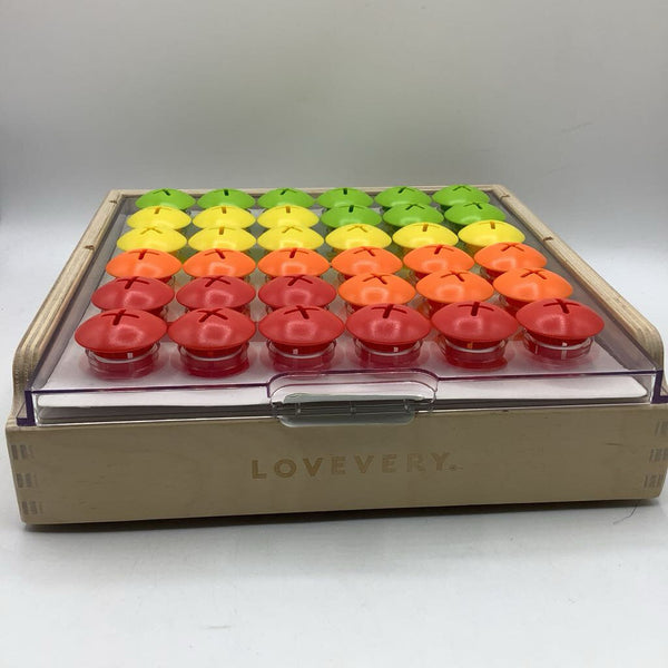 Lovevery Wooden Mosaic Button Board