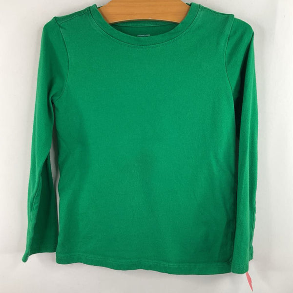 Size 4-5: Primary Green Long Sleeve Shirtg