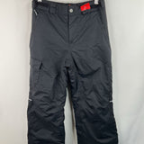 Size: 10-12: Columbia Balck Omni-Heat Snow Pants