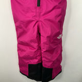 Size 3: The North Face Magenta Snow Bib