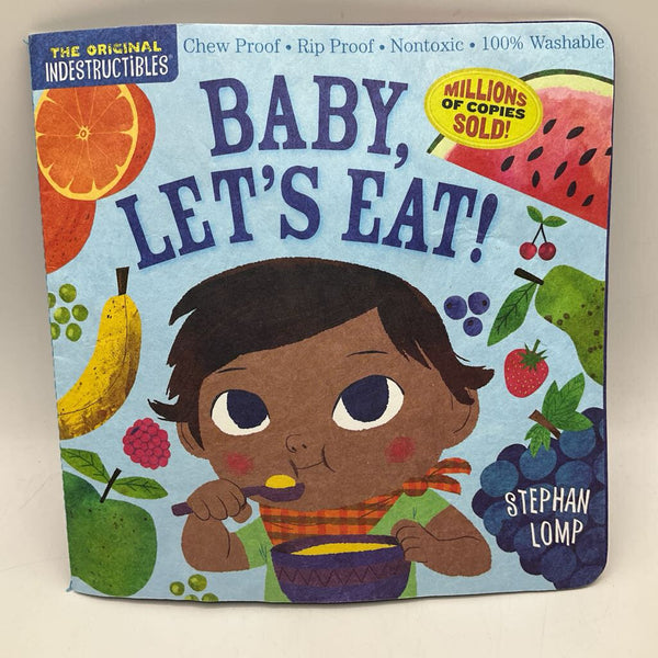 Indestructibles Baby Let's Eat (paperback)