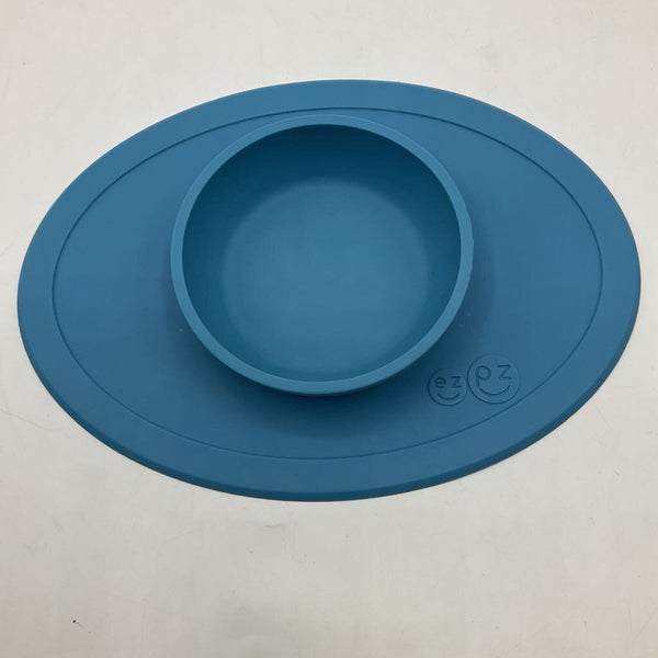 EzPz Blue Silicone Bowl Mat