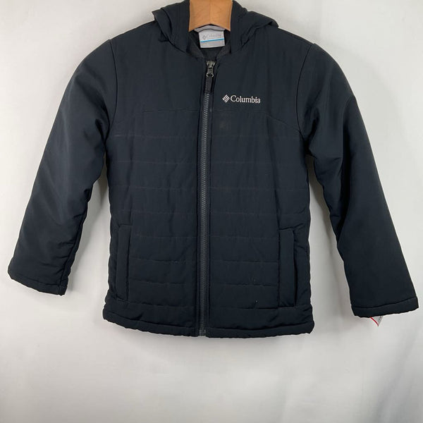 Size 8: Columbia Black Winter Coat