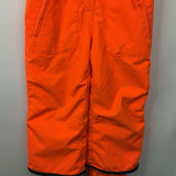 Size 4-5 The Mountainand The Wave Neon Orange Snow bib