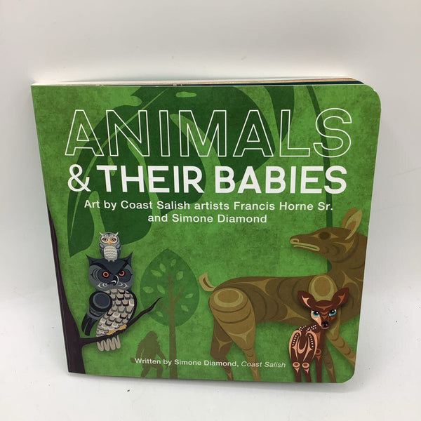 Animals And Their Babies (boardbook)
