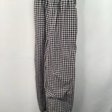 Size 7 Tea Black/White Gingham Overalls