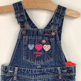 Size 18m: Osk Kosh B'Gosh Blue Overalls