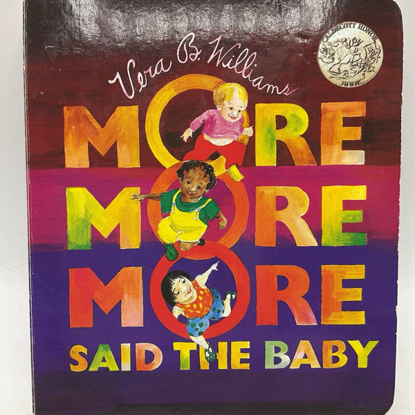 More More More Said The Baby (boardbook)